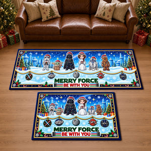 Universe War Family Christmas Runner Rug - Personalized Gifts For Family 04TYTI280926