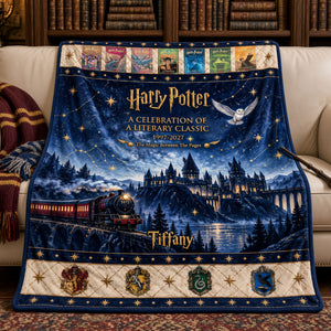 Literary Masterpiece Milestone Blanket - Personalized Gifts for Book Lovers 04qhti121026-Homacus