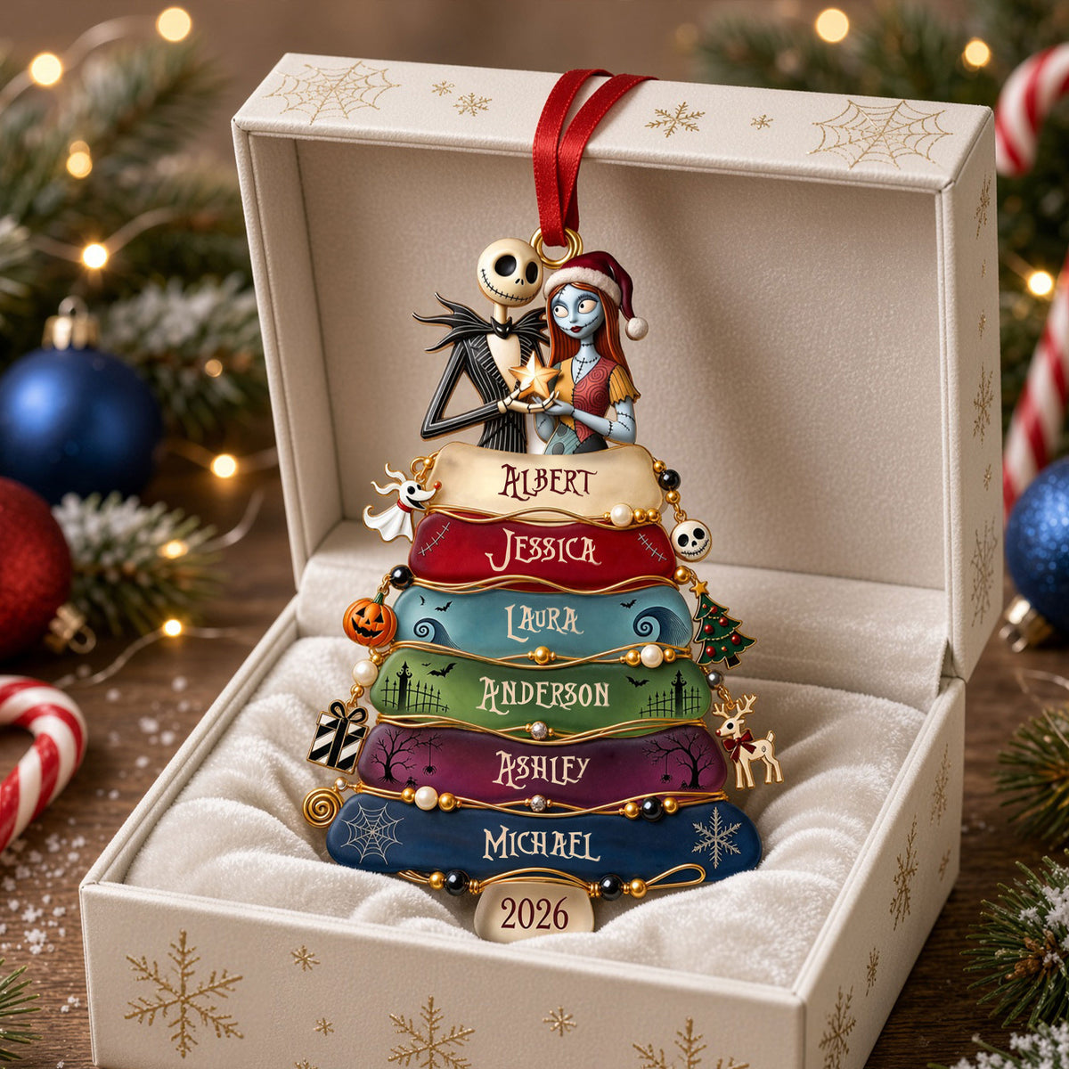 Lovely Family Frosted Seaglass Ornament - Personalized Christmas Gift For Family 04pati220926-Homacus