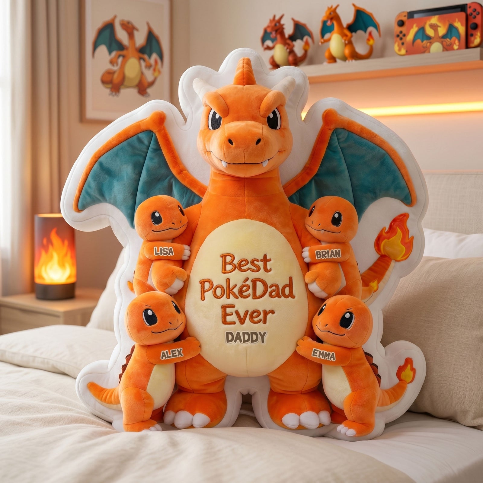 Guardian Of The Mystic Skies Custom Shape Pillow - Personalized Gifts For Dads 01pgti140526-Homacus