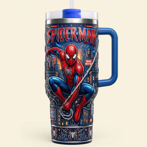 Unique Colorful 40oz Tumbler With Handle - Personalized Gifts 06NATI050826-Homacus