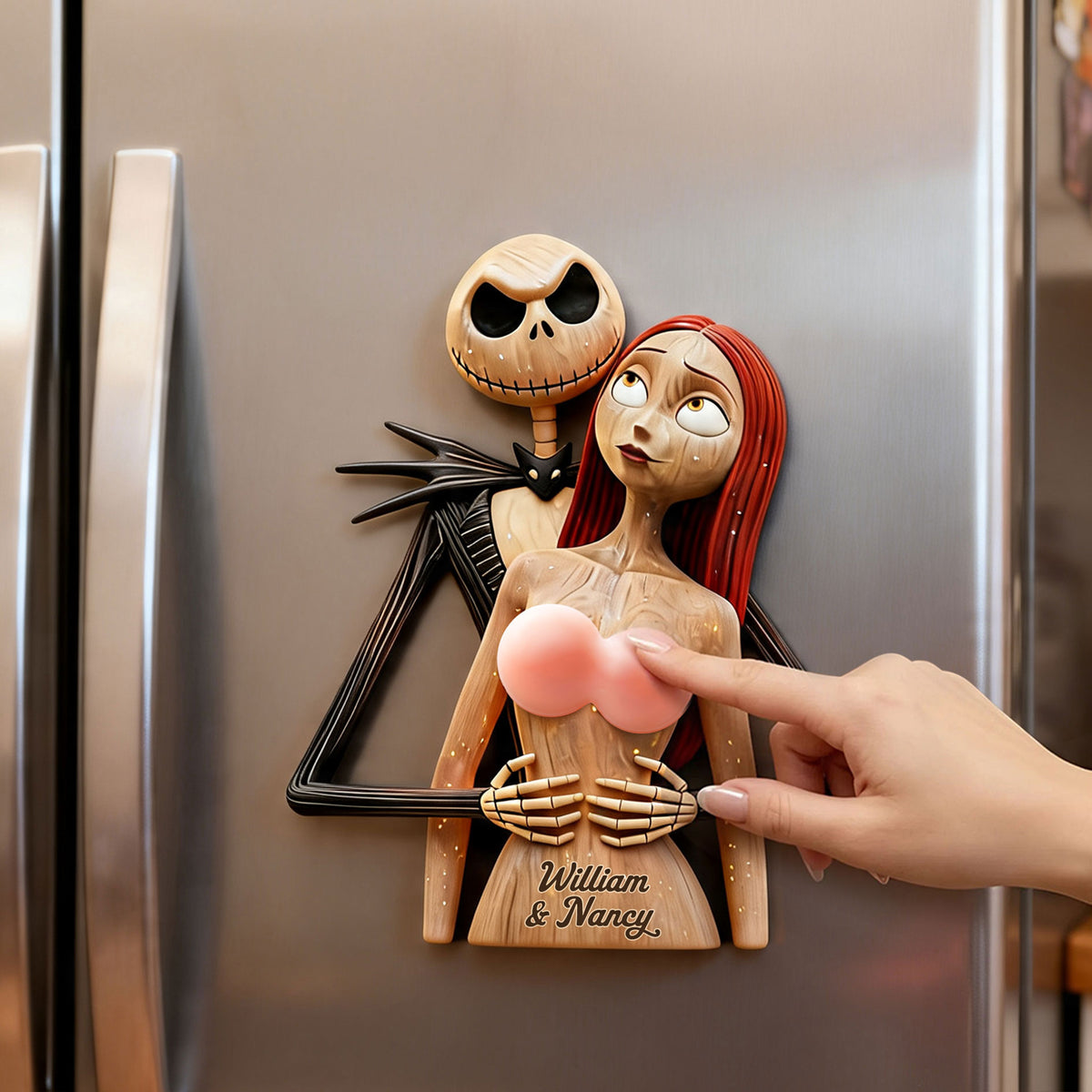Eternal Love Anti-collision Acrylic Fridge  Magnet - Personalized Couple Gift 03ohti190626