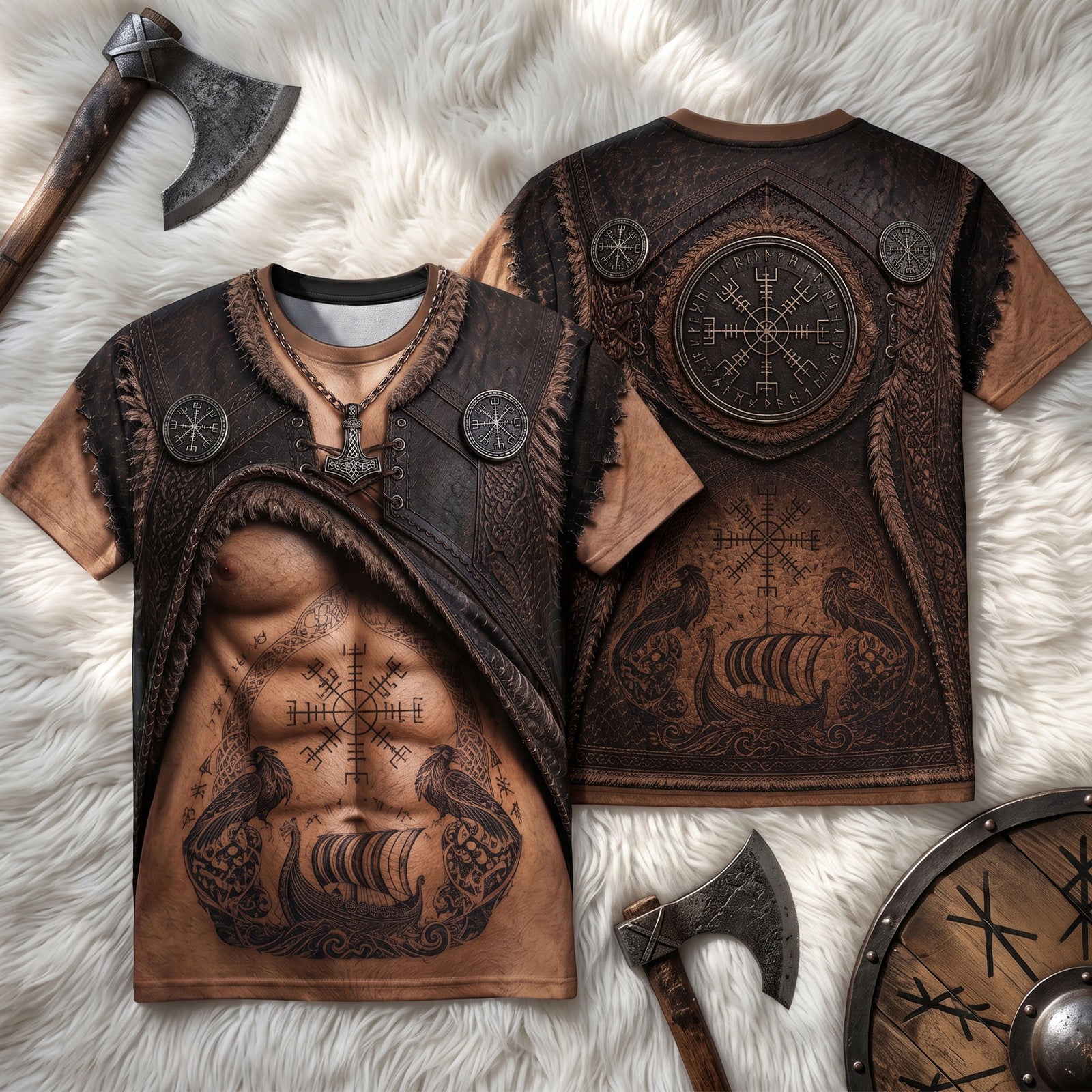 Vintage Battle Shirt - Personalized Gifts For Men 04OHTI160726-Homacus