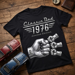 Classic Car Style Dad Shirt - Personalized Gifts For Dad 03nati190526-Homacus