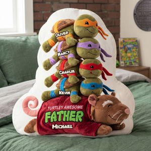 Legend Warrior Dad Squad Pillow - Personalized Gifts For Father's Day Pillow 02NATI120526-Homacus