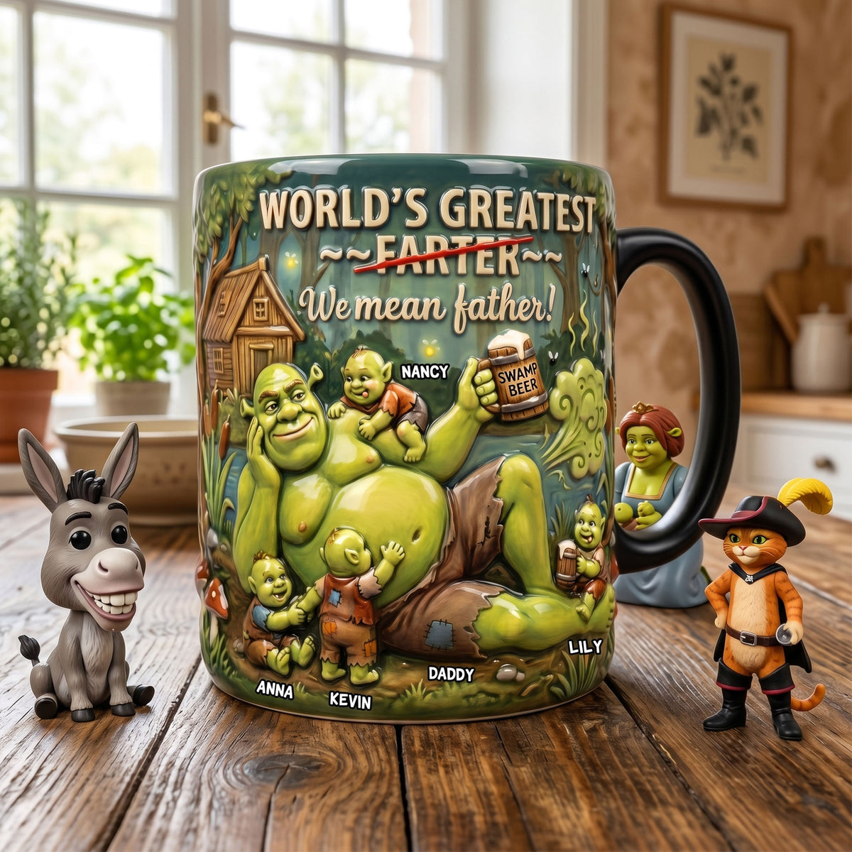 The Ultimate Swamp Dad Magic Coffee Mug - Personalized Gift For Dads 01NATI150526-Homacus