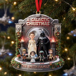 Space Adventure Crew Acrylic Ornament - Personalized Gifts for Family 02tyti070926-Homacus