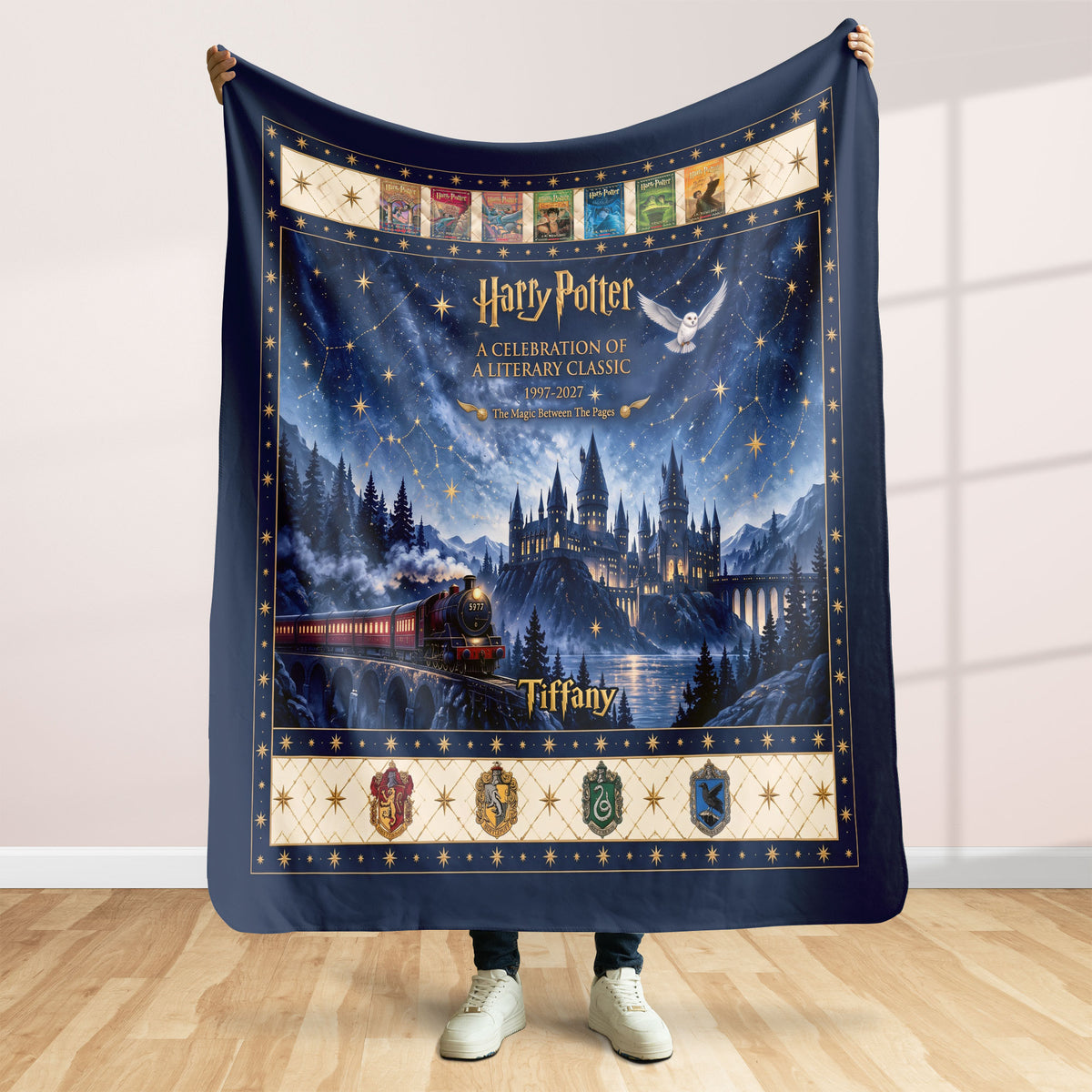 Literary Masterpiece Milestone Blanket - Personalized Gifts for Book Lovers 04qhti121026-Homacus