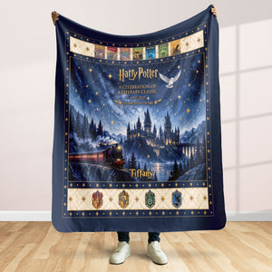 Literary Masterpiece Milestone Blanket - Personalized Gifts for Book Lovers 04qhti121026-Homacus