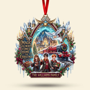 Fantastical Journey Acrylic Ornament - Personalized Christmas Gifts 06hati020926-Homacus