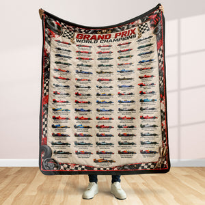Race Champians Blanket - Personalized Gifts For Speed Fans Blanket 02NATI061026-Homacus