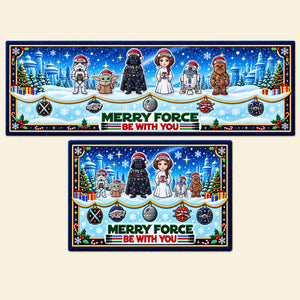 Universe War Family Christmas Runner Rug - Personalized Gifts For Family 04TYTI280926