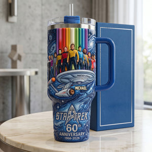 Long Time Leap 40oz Tumbler With Handle - Personalized Gifts 02QHTI230626