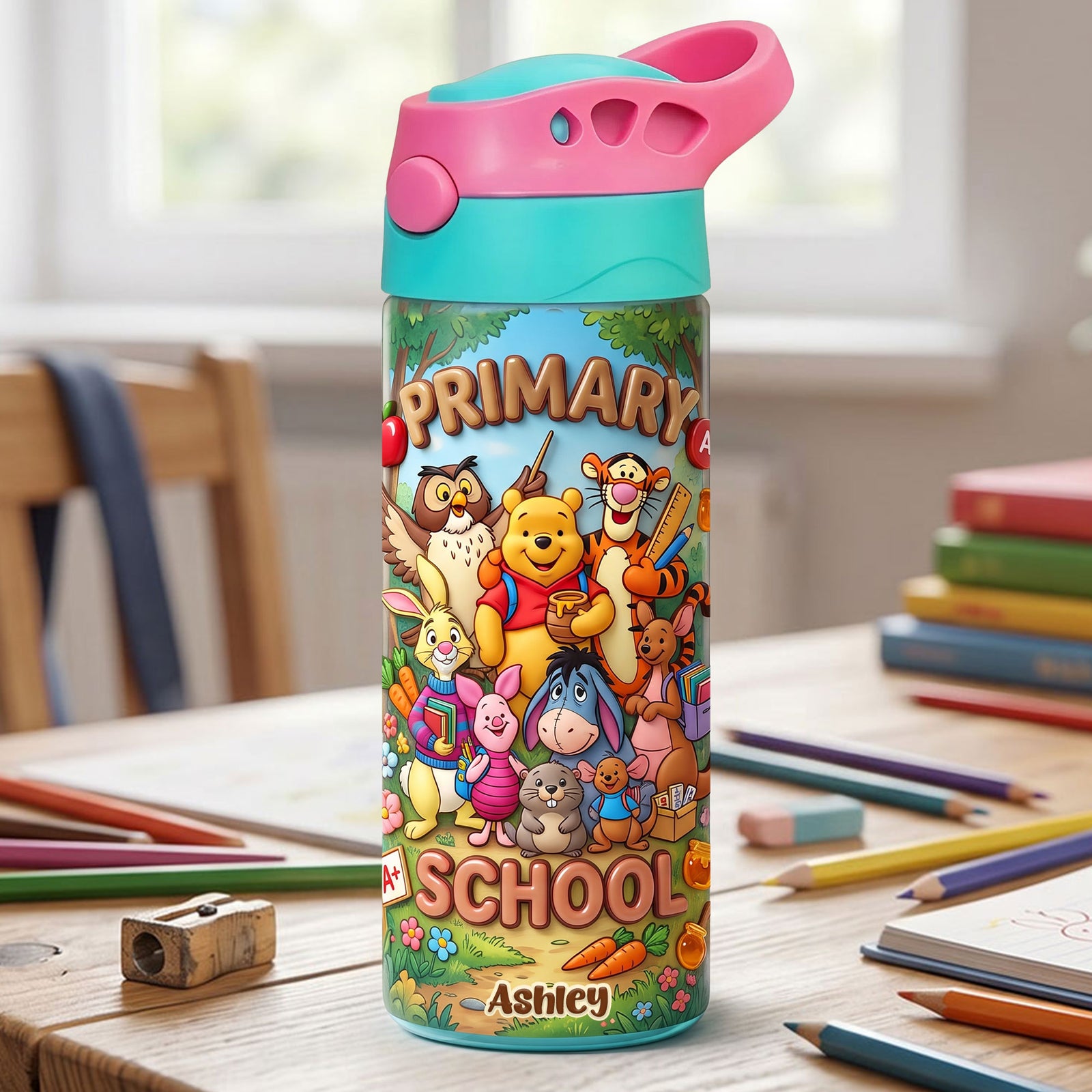 Primary School 12oz Kid Tumbler - Personalized Back To School Gifts For Kids 03pati270726-Homacus