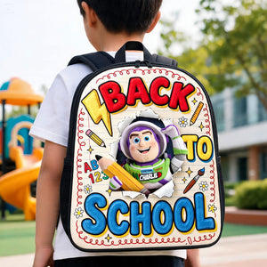 Playful Friends Backpack - Personalized Gifts For Kids School Bag 01pati250626-Homacus