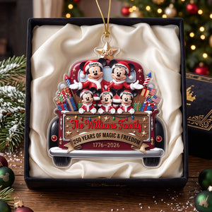 250th Years Of Freedom Ornament - Personalized Christmas Gifts For Family 02tyti250826-Homacus
