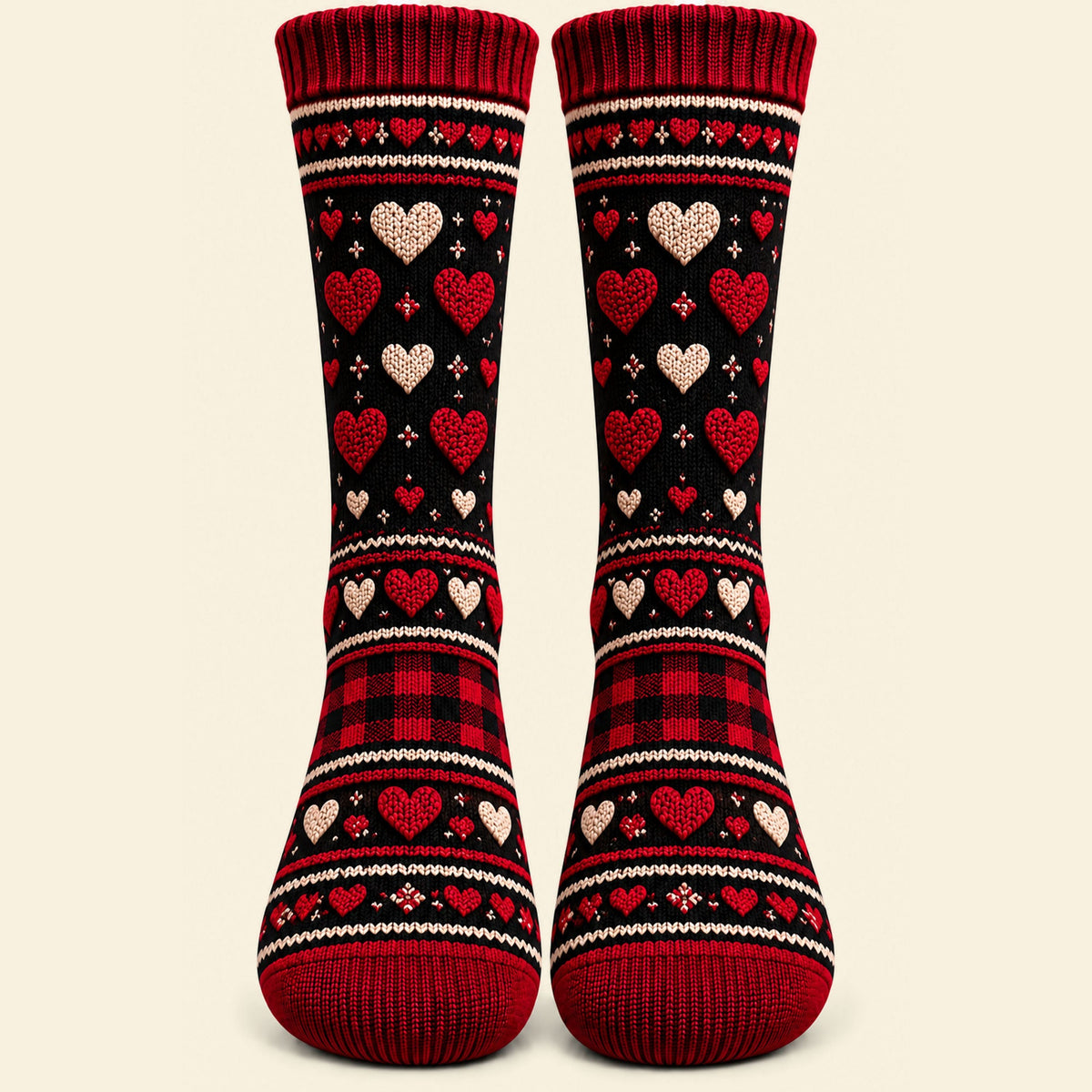 It's Time To Get Naughty Socks - Personalized Christmas Gifts For Couples 03OHTI290926