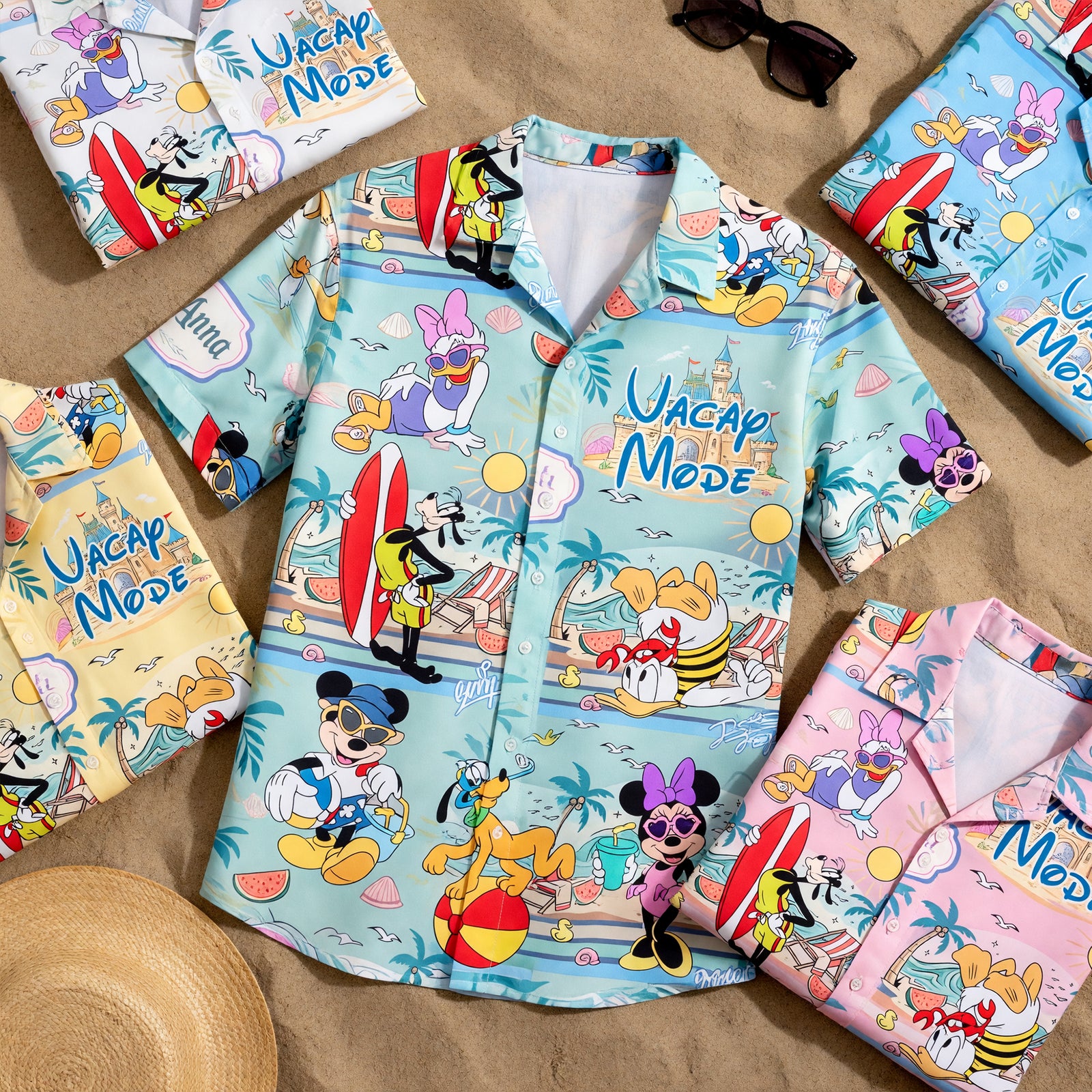 Cute Fun Summer Vacation Matching Hawaiian Shirt - Personalized Gifts For Family & Friends 03QHTI170626-Homacus