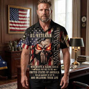 Fierce American Veteran Hawaiian Shirt - Personalized Gifts For Dads 04qhti270526-Homacus