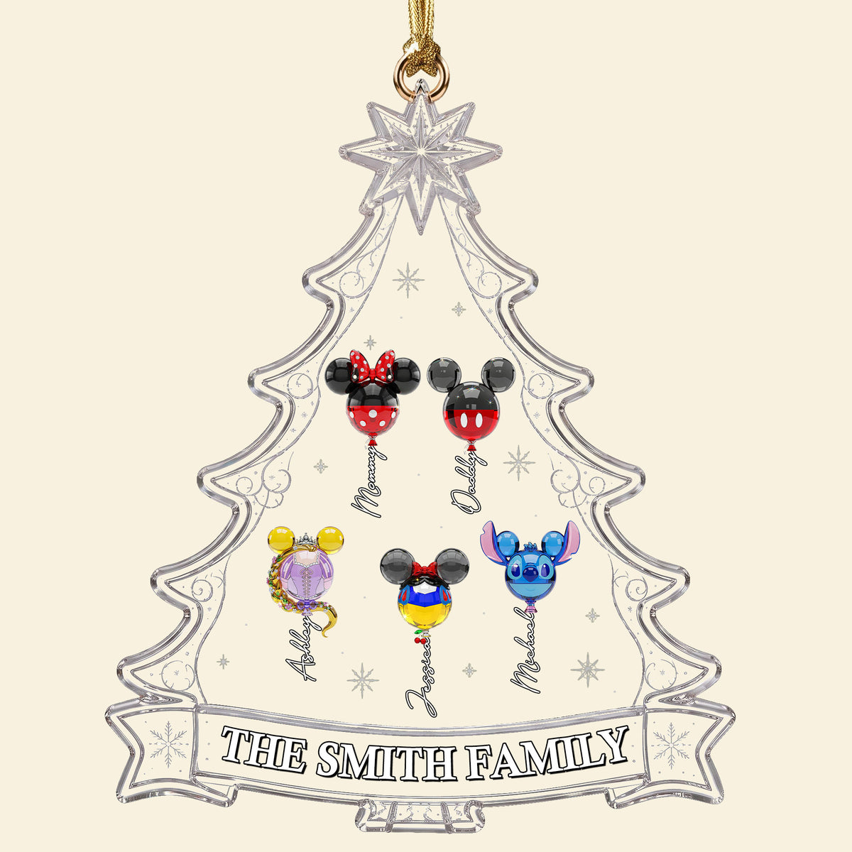 Christmas Together Ornament - Personalized Gifts For Family 042OHTI310726-Homacus