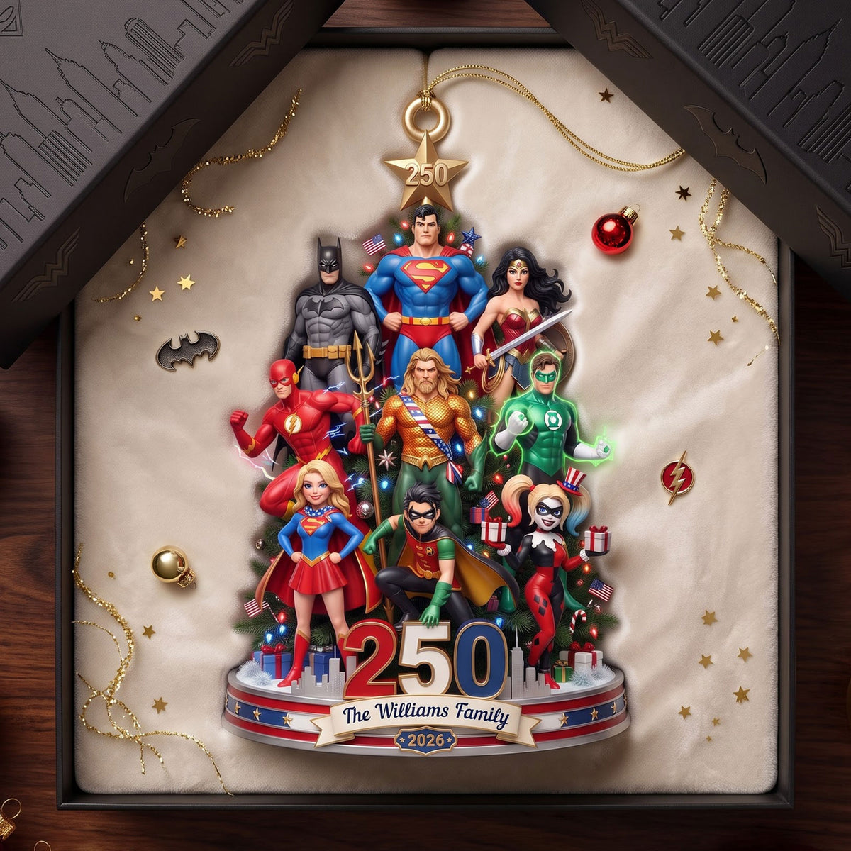 Guardian Protector Acrylic Ornament - Personalized Christmas Gifts 03tyti240826