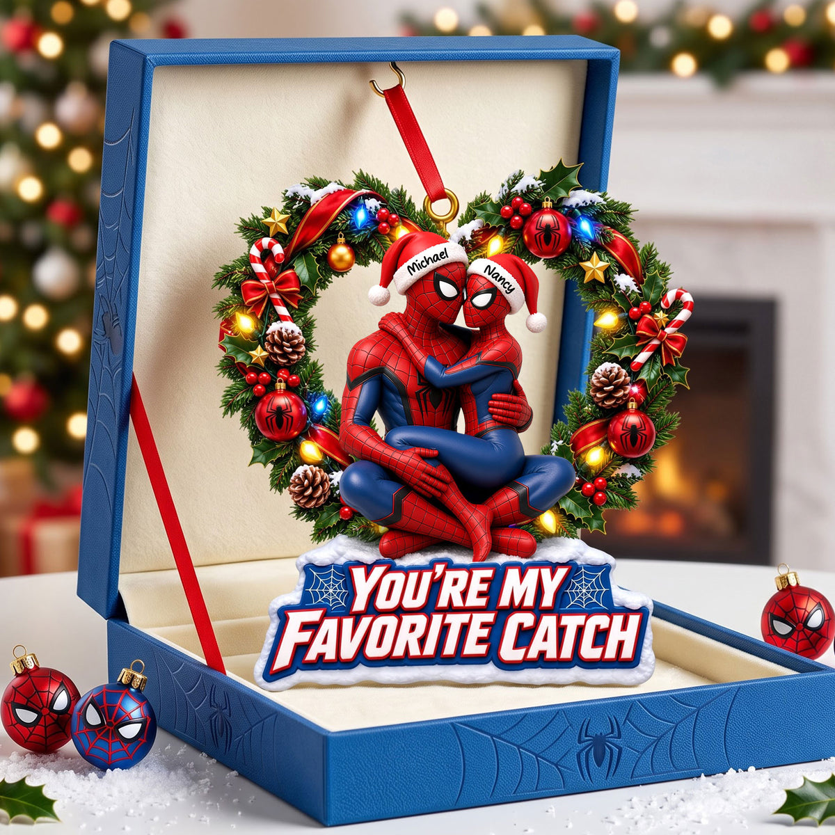 Funny Couple Acrylic Ornament - Personalized Christmas Gifts For Couple 05tyti170926