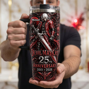 Evil Hunt 40oz Tumbler With Handle - Personalized Gifts 05QHTI080726-Homacus