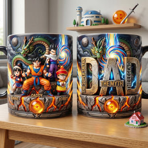 Legendary Dad Magic Mug - Personalized Gifts For Dads 03qhti210526-Homacus