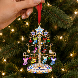 Crystal Christmas Tree Acrylic Ornament - Personalized Gifts For Family 02OHTI161026-Homacus