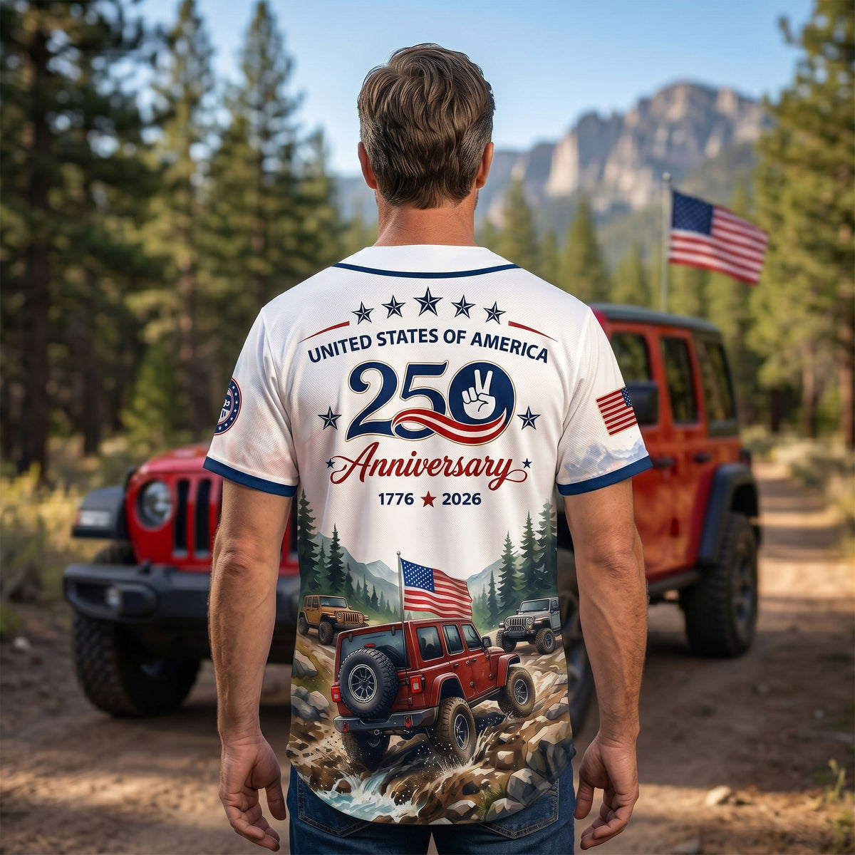 American Off-road Legend Jersey - Personalized Gifts For Off-road Lovers 03QHTI180626-Homacus