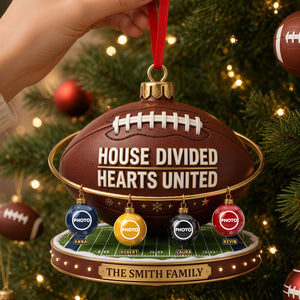 Sporty Christmas Love Ornament - Personalized Gifts For Family 01NATI270826