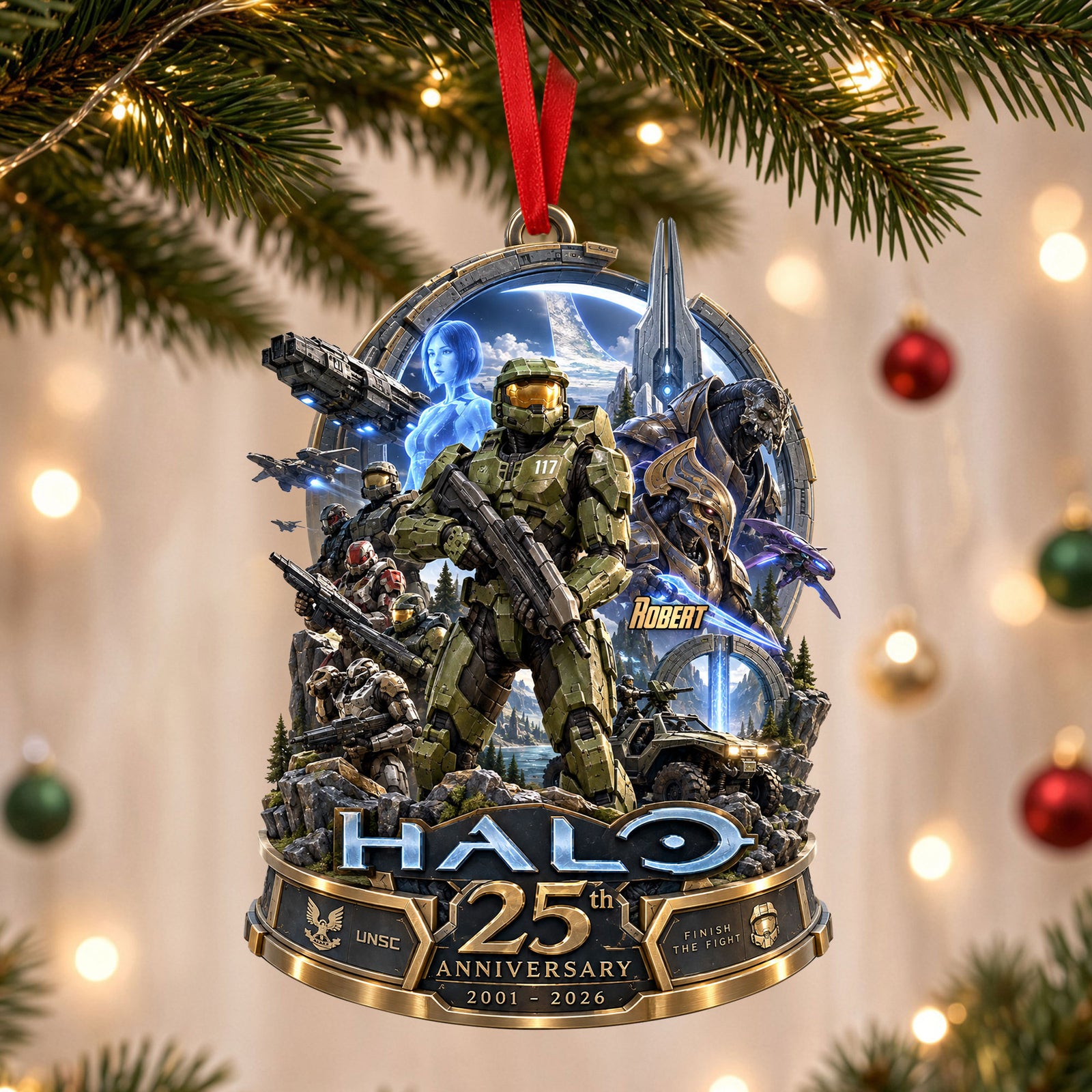 The Robot Commander Acrylic Ornament - Personalized Gifts 02qhti230926-Homacus