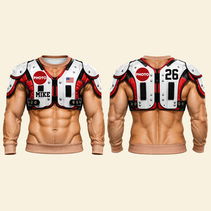 Funny Muscle Player Shirt - Personalized Gift For Sport Lovers 04HUTI051026-Homacus