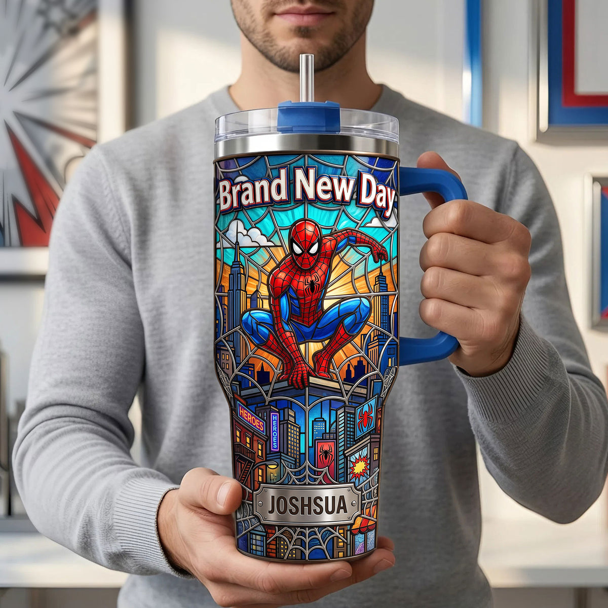 Adventure Tumbler Handle - Personalized Gifts 01PATI020726-Homacus