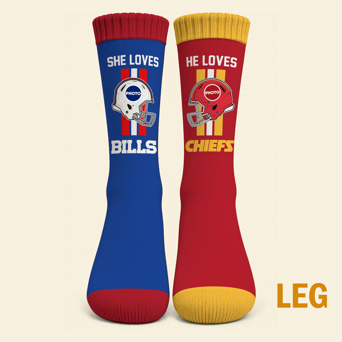 But They Both Love Each Other Middle Tube Socks - Personalized Gifts For Sports Loving Couple 01huti091026-Homacus