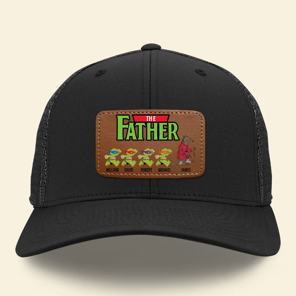 Turtle Dad Trucker Hat - Personalized Gifts For Father 04ohdc270524-Homacus