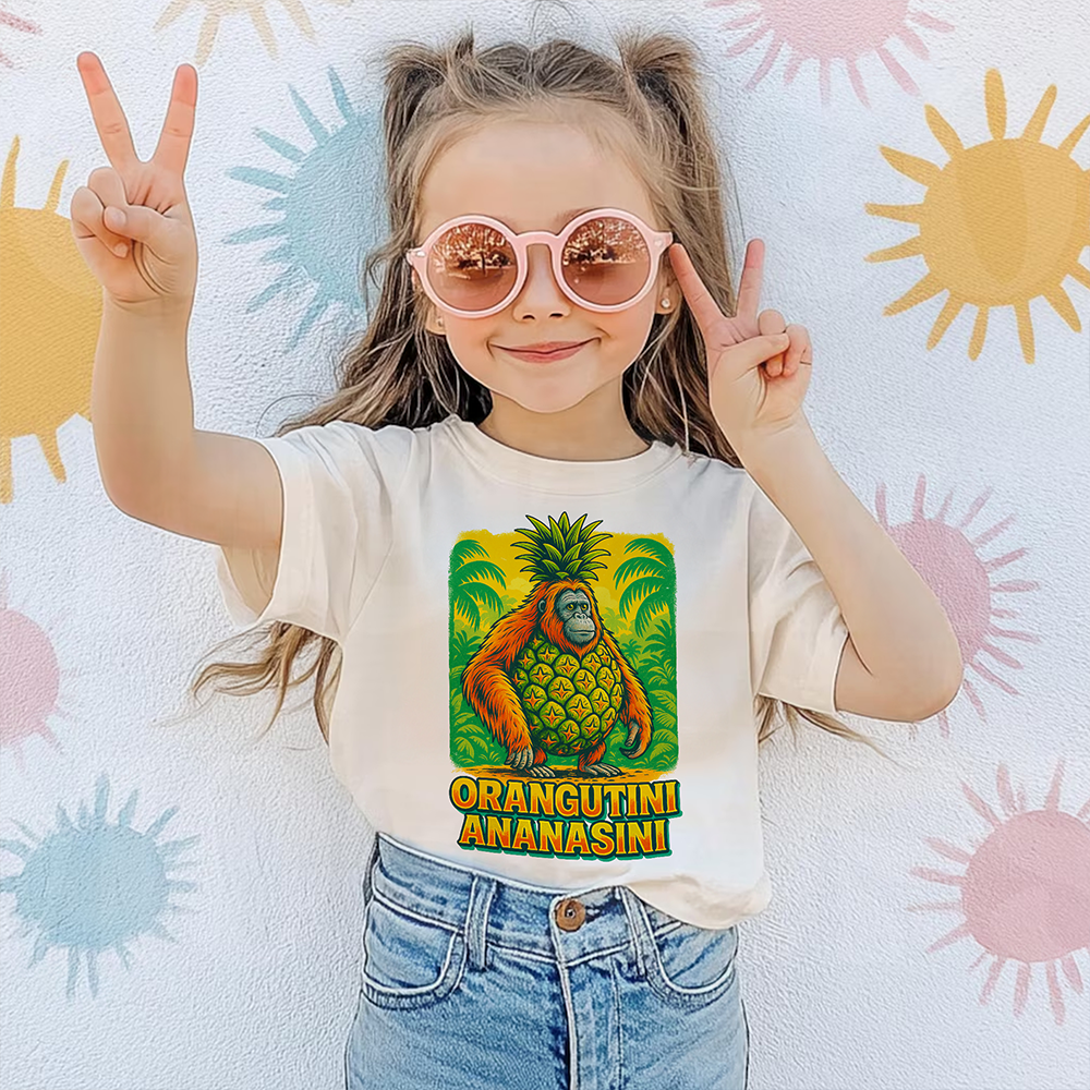 Orangutini Ananasini Brainrot Shirt Gifts For Kids 0315hudt280725-Homacus