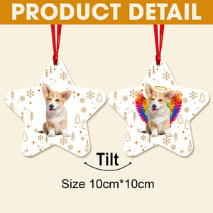 Pet Memorial Christmas Lenticular Ornament - Custom Photo Gifts for Heaven 05NADT240925-Homacus