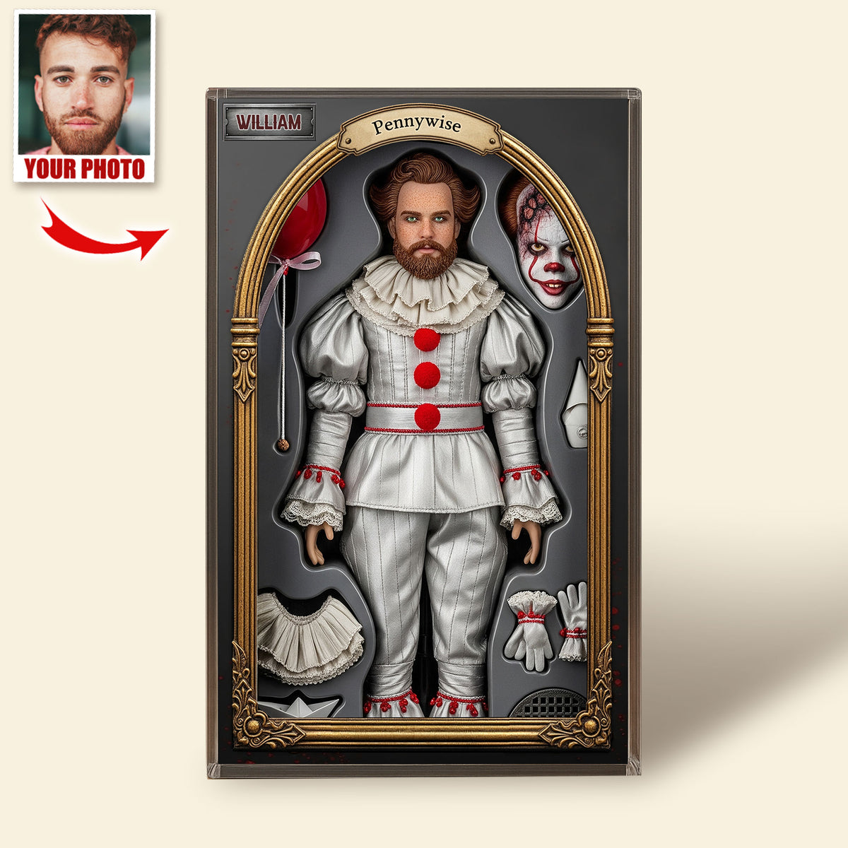 Horror Character Plaque - Custom Photo Gifts For Horror Lovers 01hyti030925-Homacus