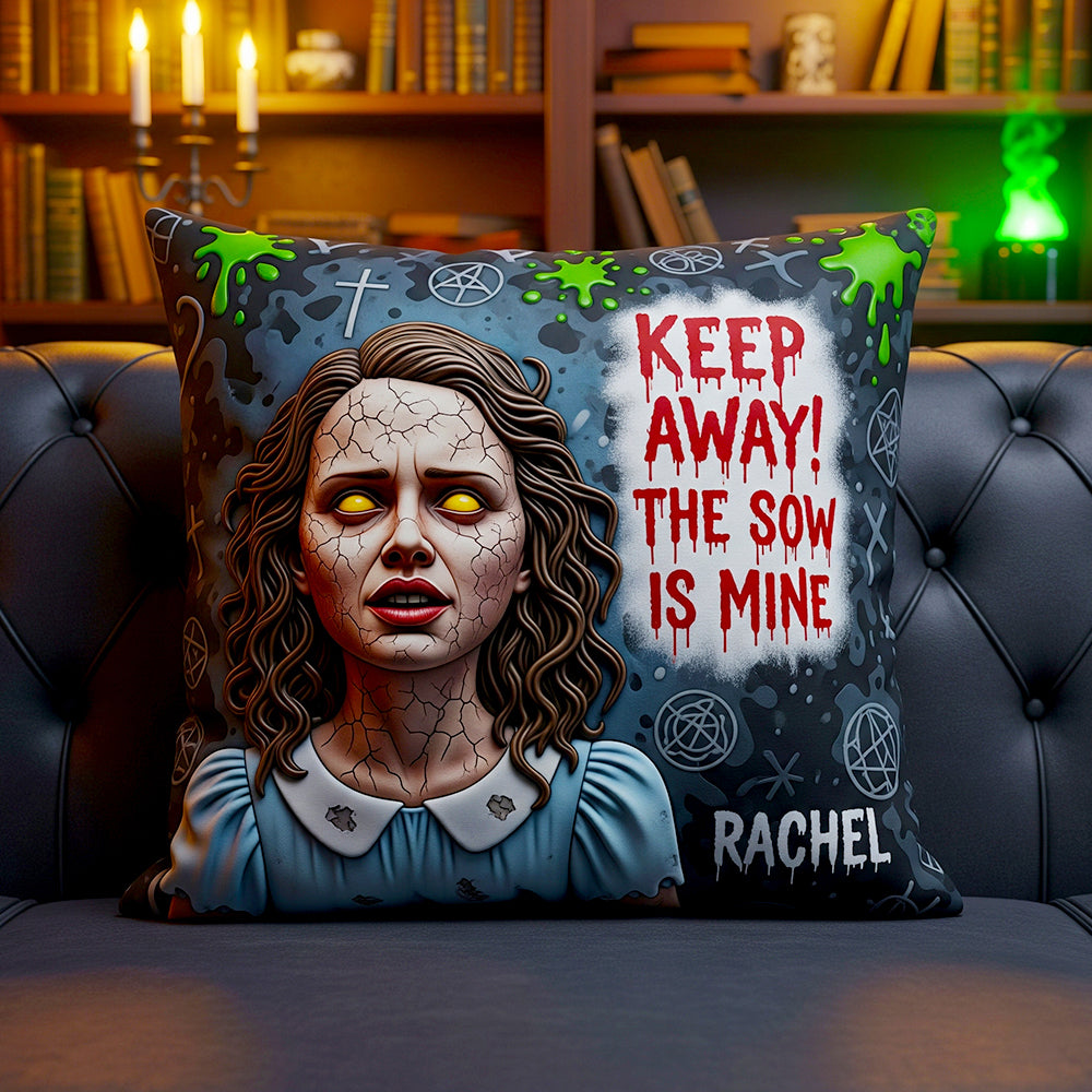Halloween Villain Square Pillow Personalized Gifts For Fans 02HUDT210825-Homacus