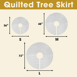 Funny Family Christmas Personalized Quilted Tree Skirt 03TGDT250925-Homacus