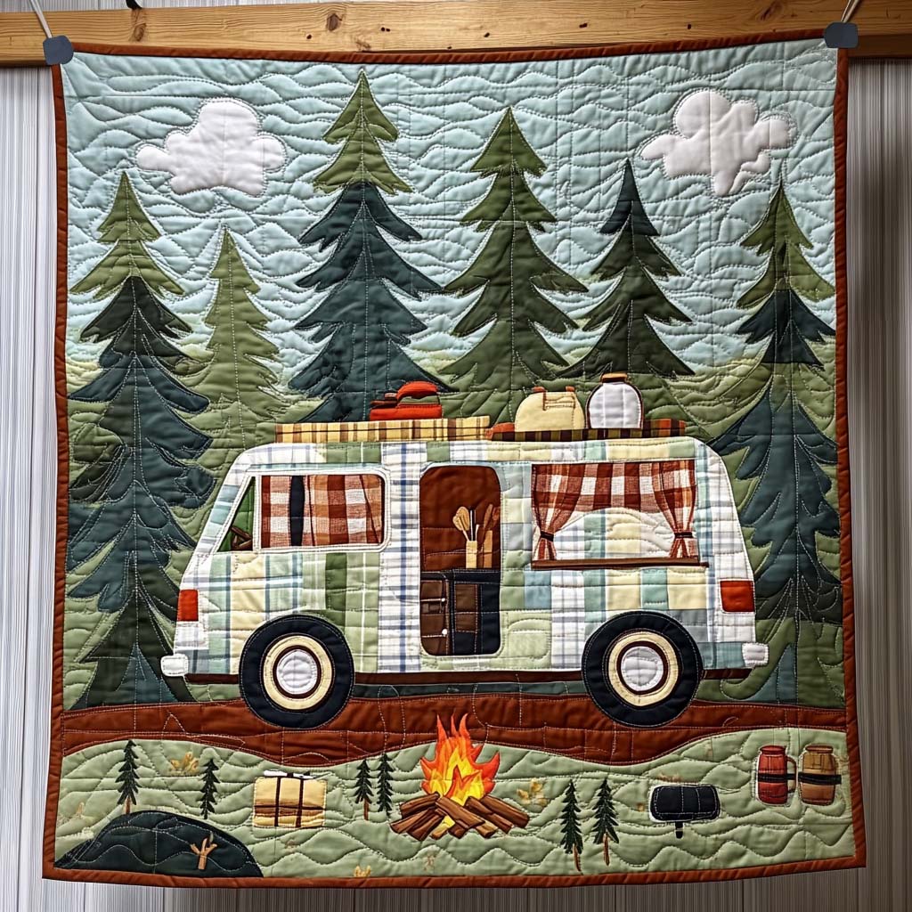 Gifts For Camping Lover Blanket Scenic Camp-Homacus