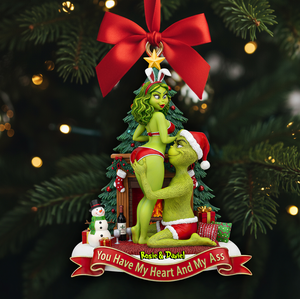 Personalized Gifts For Couple Christmas Ornament 04hulu011025-Homacus