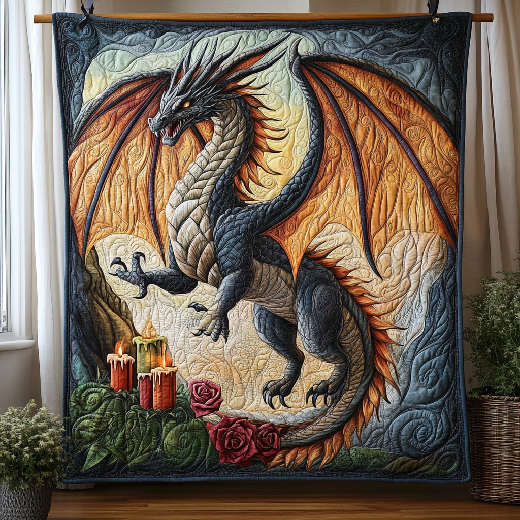 Gift For Dragon Lovers Blanket, Dragon Shadowed Beast-Homacus
