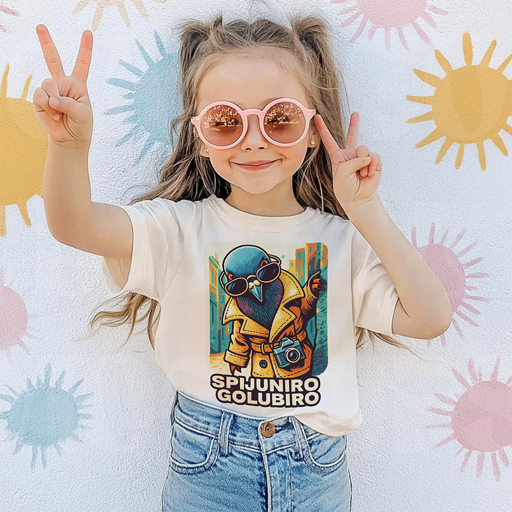 Spijuniro Golubiro Brainrot Shirt Gifts For Kids 0316hudt280725-Homacus