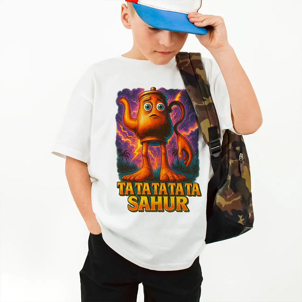 Ta Ta Ta Ta Sahur Brainrot Shirt Gifts For Kids 0317hudt280725-Homacus