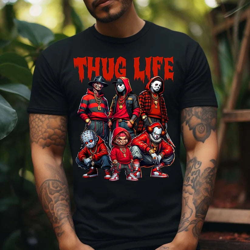 Thug Life Horror Squad Shirt - Gift For Horror Fans 105laxx180725-Homacus
