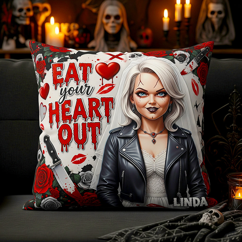 Halloween Villain Square Pillow Personalized Gifts For Fans 02HUDT210825-Homacus