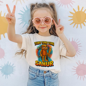 Tung Tung Tung Sahur Brainrot Shirt Gifts For Kids 0322hudt280725-Homacus