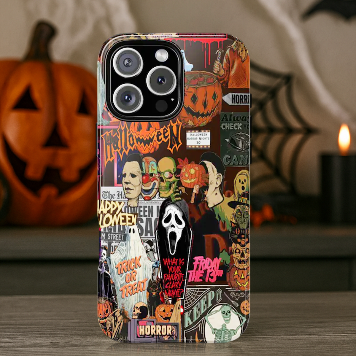 Killer Classics Halloween Phone Case - Gift For Horror Movie Fans 54laxx180725-Homacus